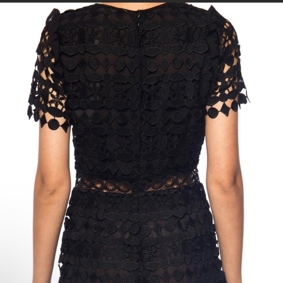 Michael Kors Black Lace Dress Size 2 - Picture 3 of 7